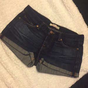 J Brand Jeans Low-Rise Cuffed Shorts